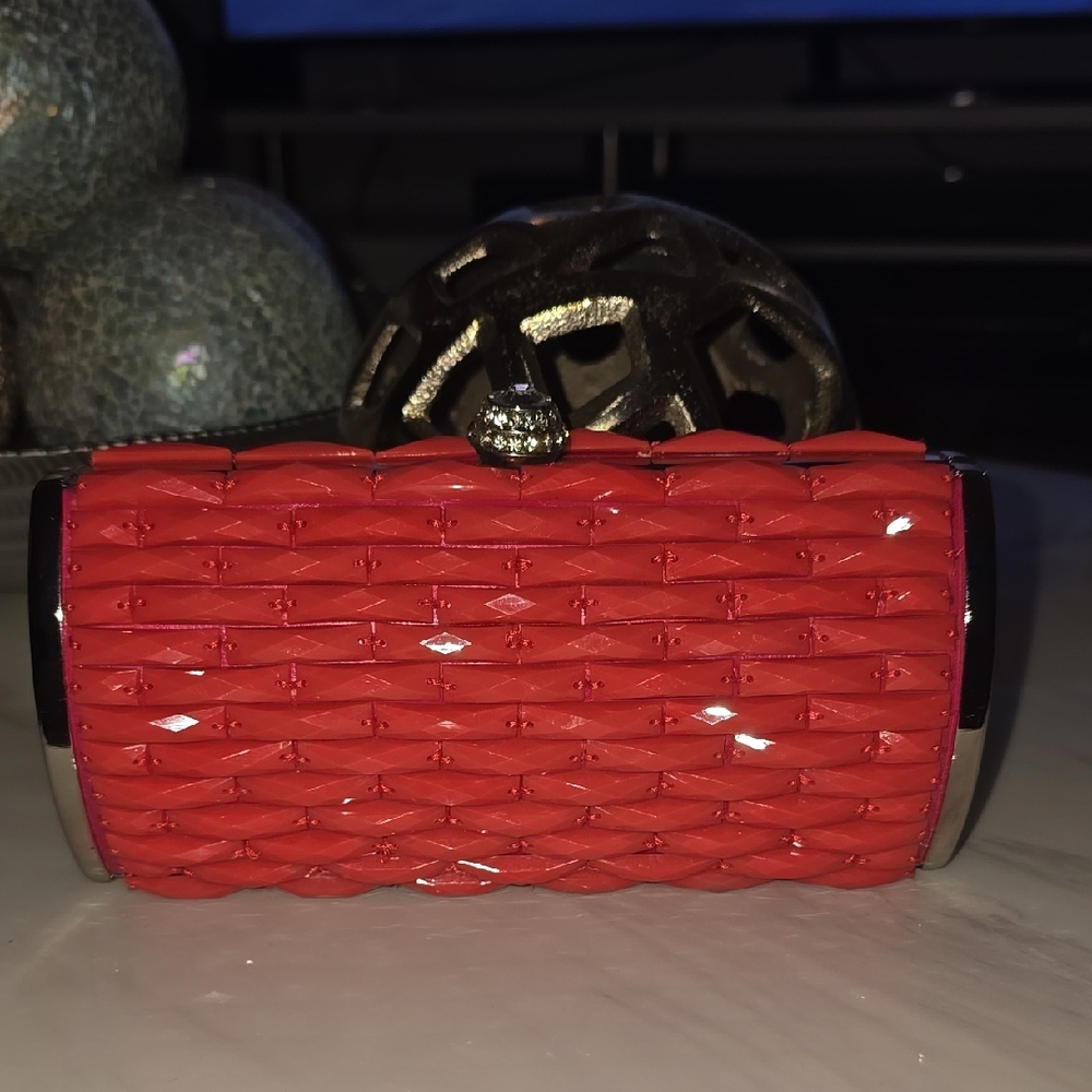 Elegant Red Clutch